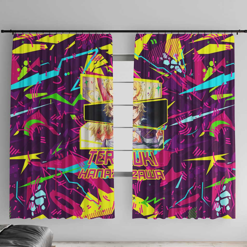 Teruki Hanazaw - Mob Psycho 100 Window Curtain Anime Style