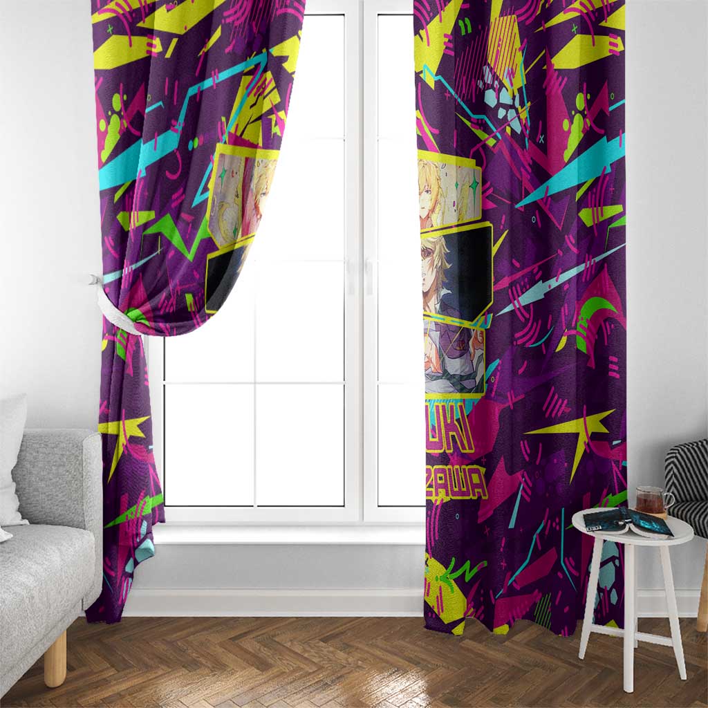 Teruki Hanazaw - Mob Psycho 100 Window Curtain Anime Style