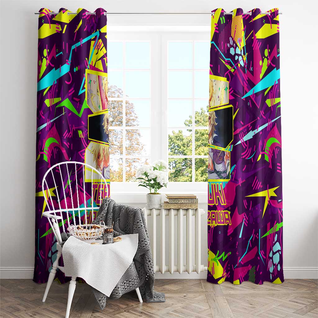 Teruki Hanazaw - Mob Psycho 100 Window Curtain Anime Style