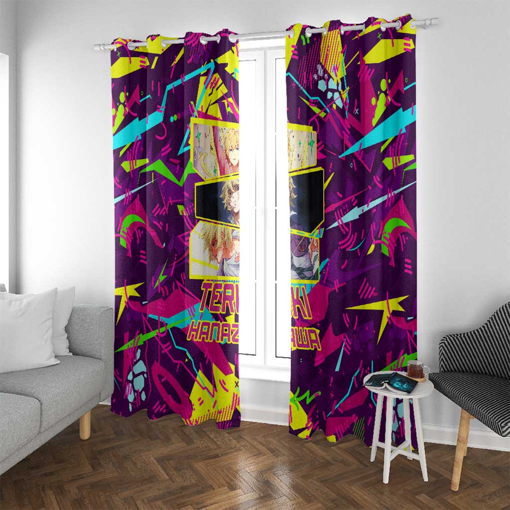 Teruki Hanazaw - Mob Psycho 100 Window Curtain Anime Style
