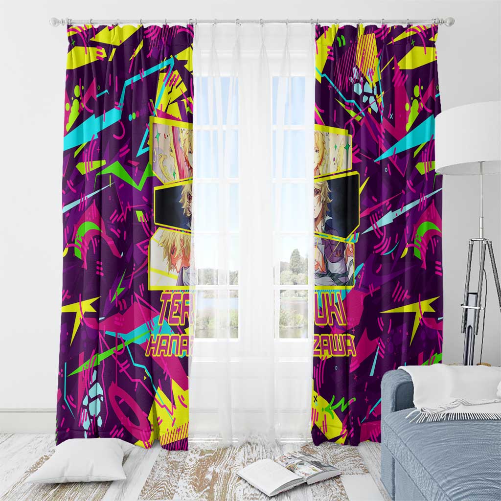 Teruki Hanazaw - Mob Psycho 100 Window Curtain Anime Style