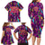 Ekubo - Mob Psycho 100 Family Matching Long Sleeve Bodycon Dress and Hawaiian Shirt Anime Style