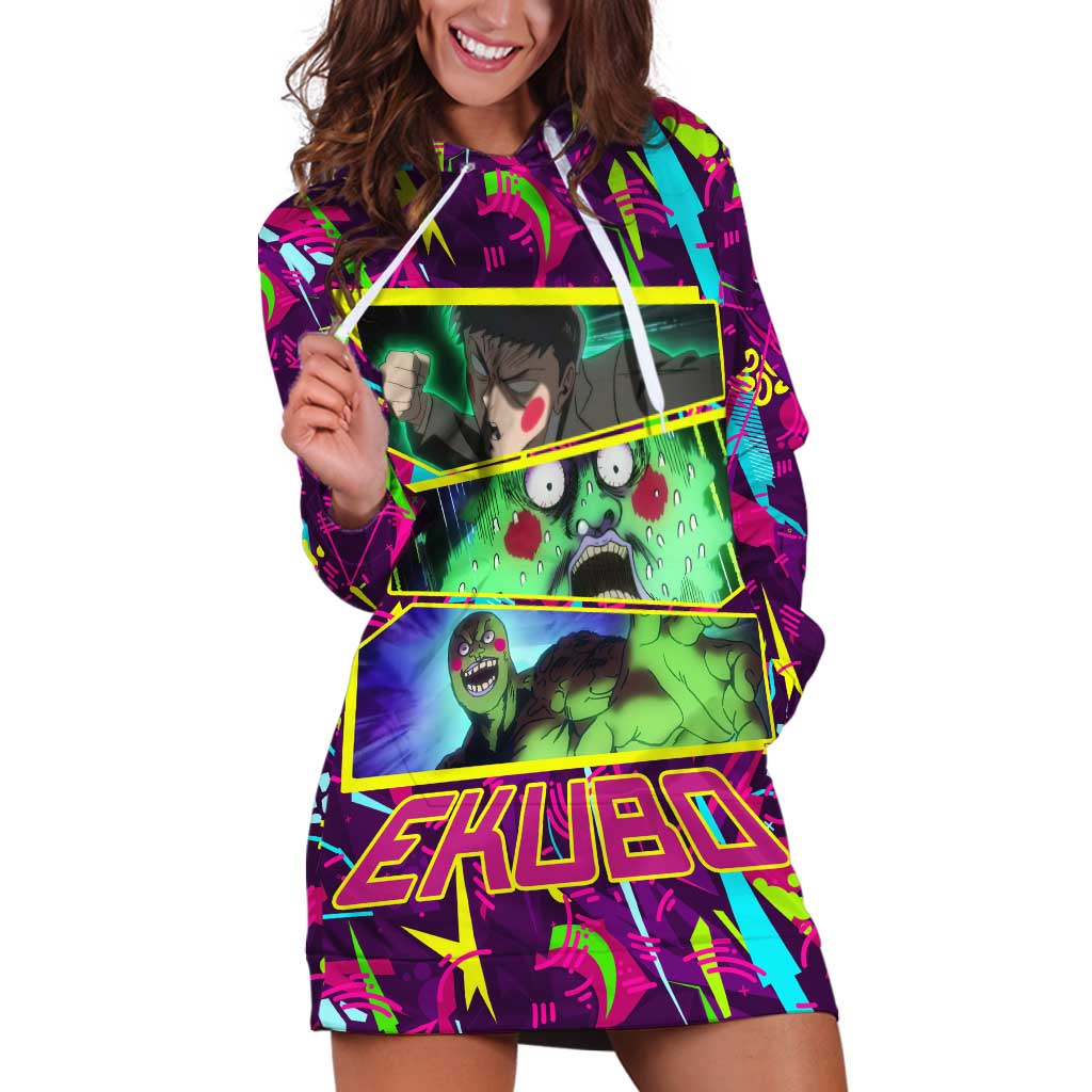 Ekubo - Mob Psycho 100 Hoodie Dress Anime Style