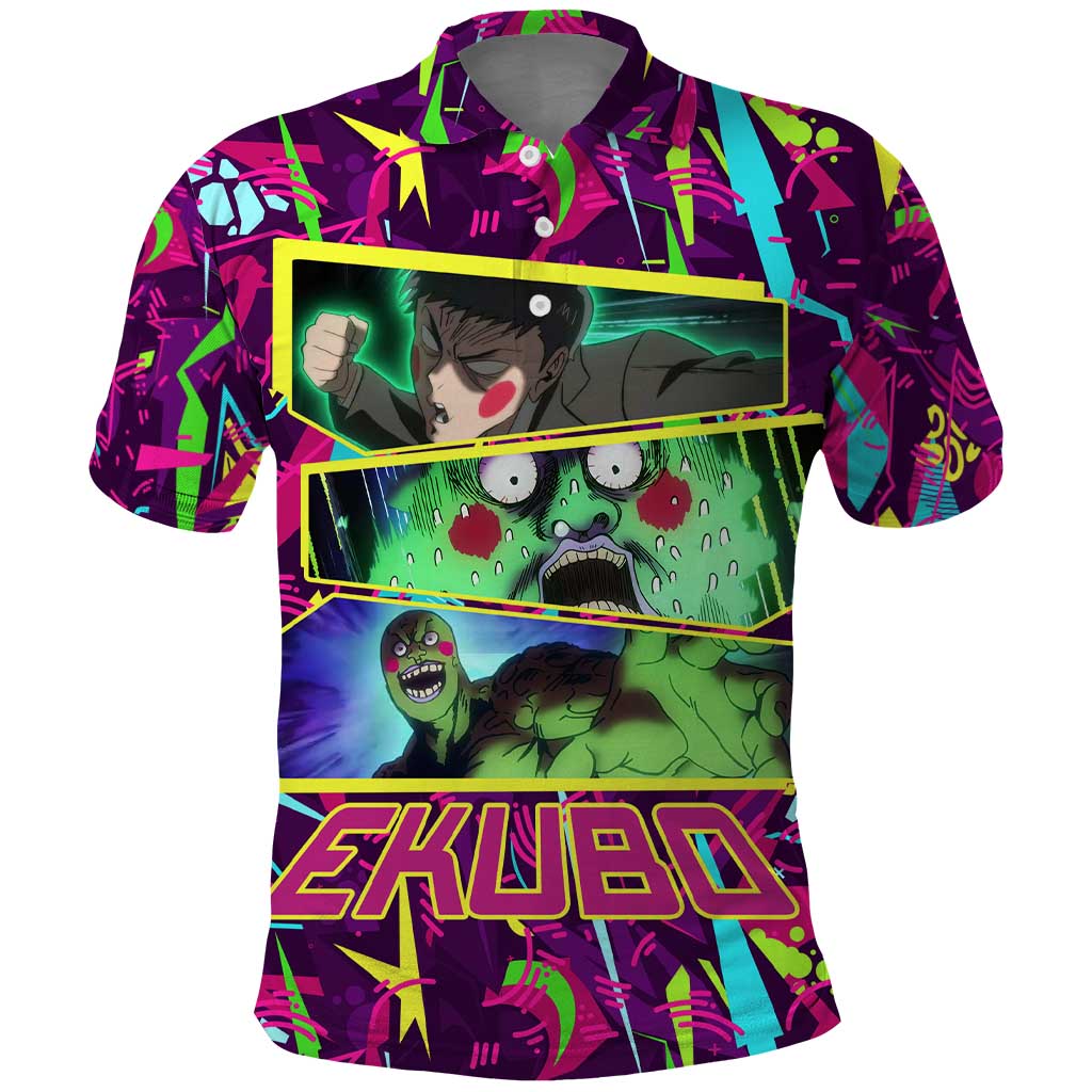 Ekubo - Mob Psycho 100 Polo Shirt Anime Style