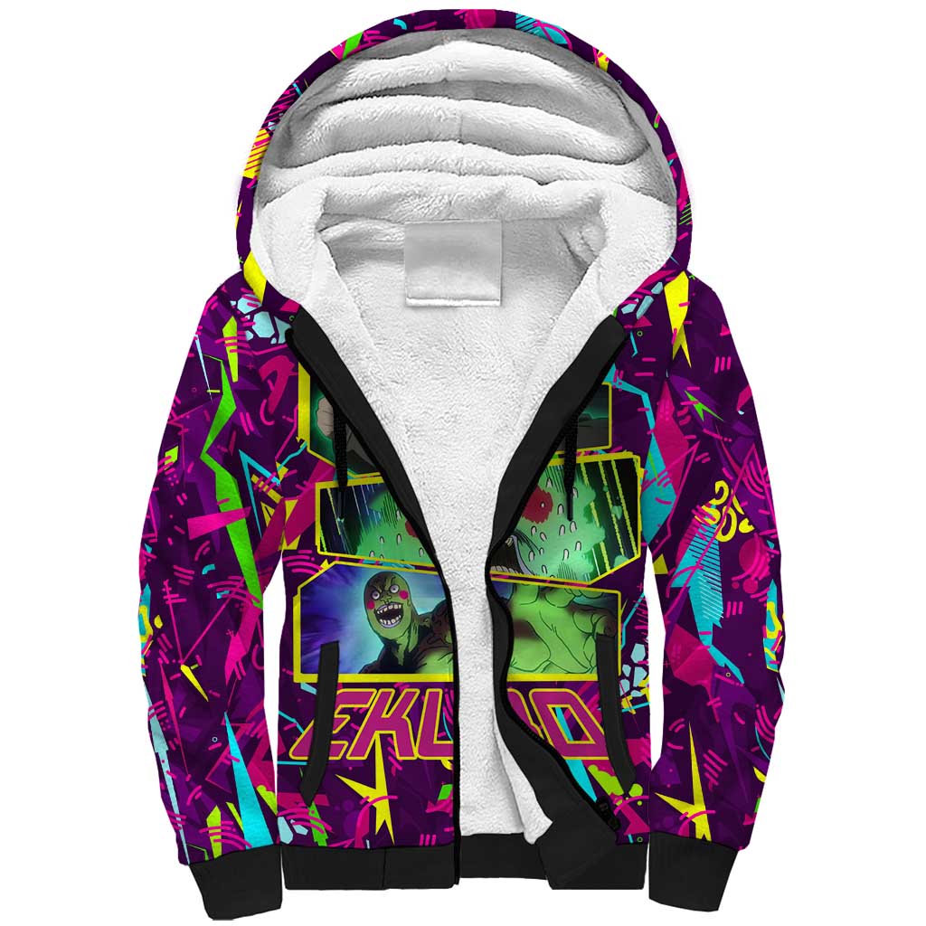 Ekubo - Mob Psycho 100 Sherpa Hoodie Anime Style