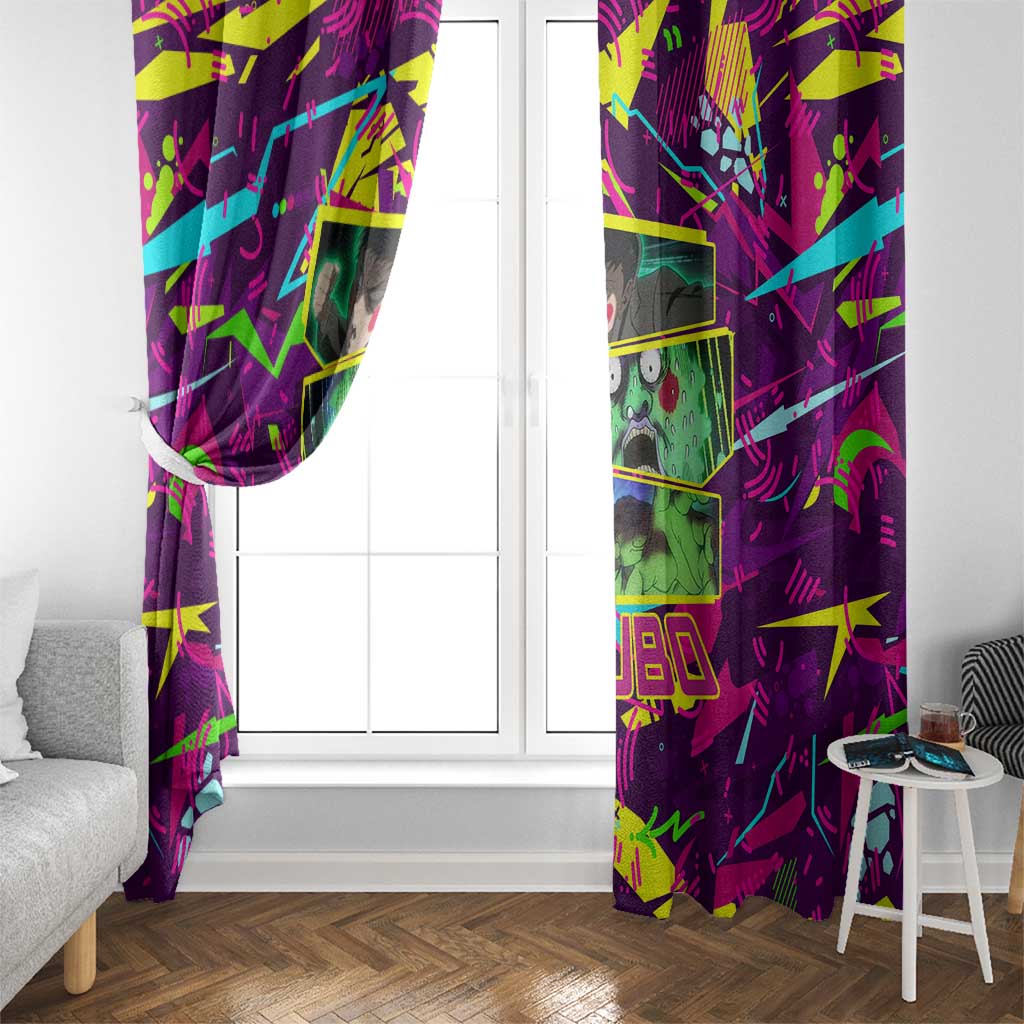 Ekubo - Mob Psycho 100 Window Curtain Anime Style