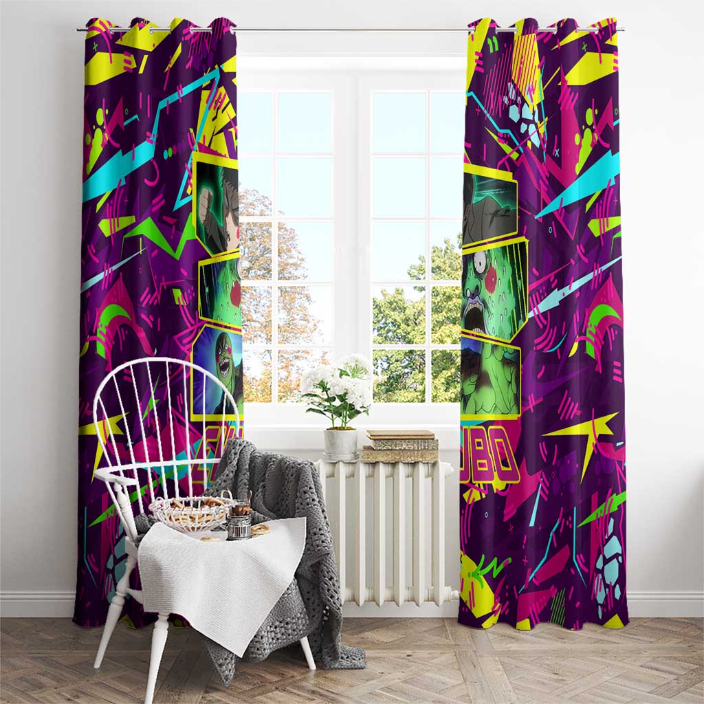 Ekubo - Mob Psycho 100 Window Curtain Anime Style