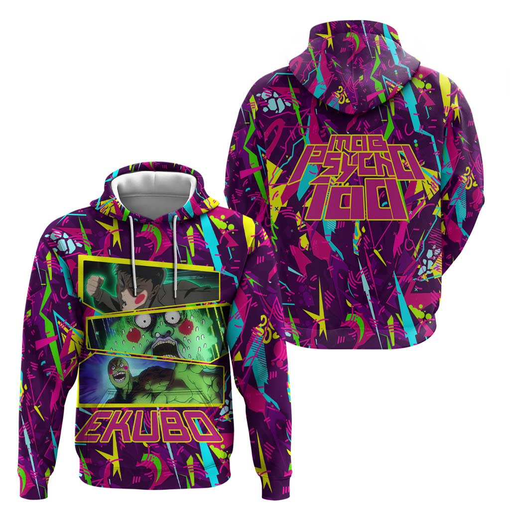Ekubo - Mob Psycho 100 Zip Hoodie Anime Style