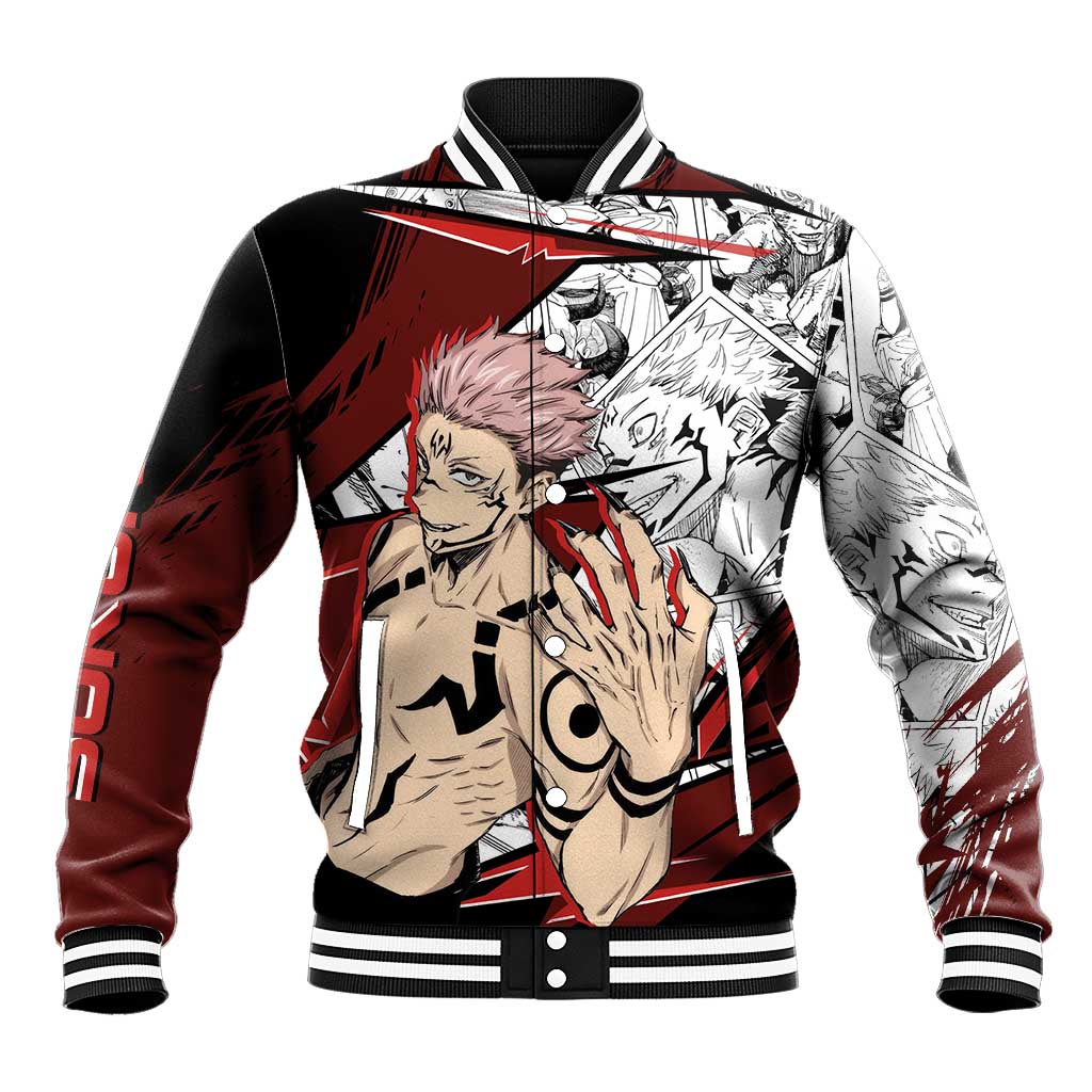 Ryomen Sukuna - Jujutsu Kaisen Baseball Jacket Anime Mix Manga Style