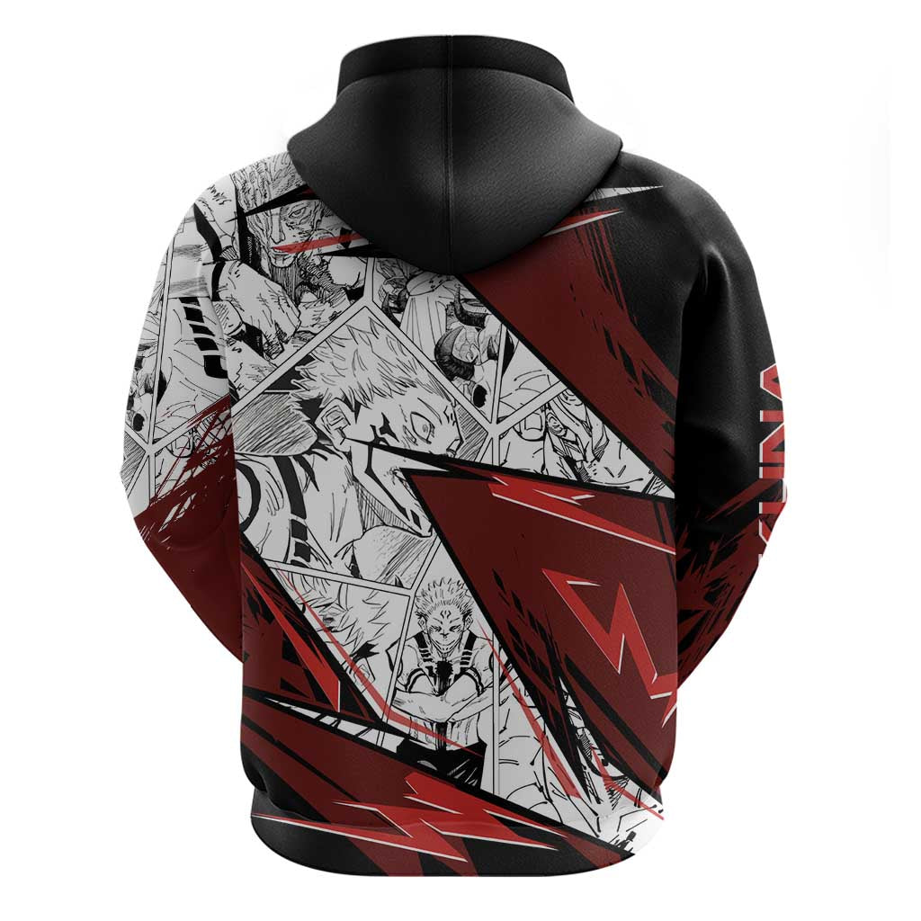 Ryomen Sukuna - Jujutsu Kaisen Hoodie Anime Mix Manga Style