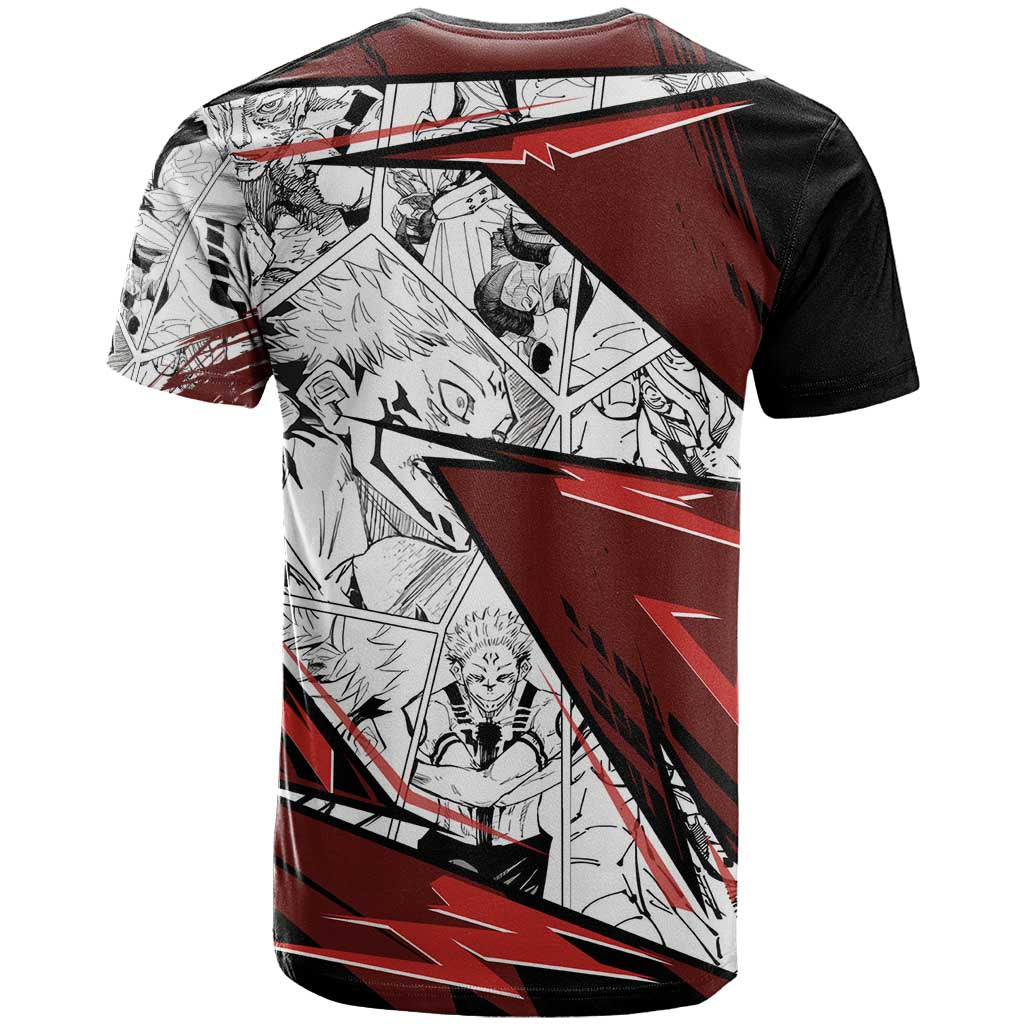 Ryomen Sukuna - Jujutsu Kaisen T Shirt Anime Mix Manga Style
