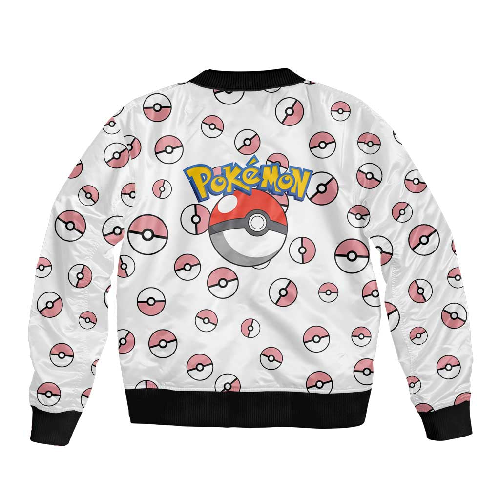 Sylveon - Poke Ball Bomber Jacket Anime Style