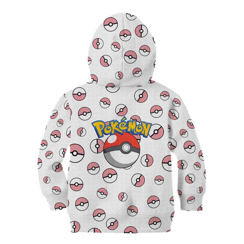 Sylveon - Poke Ball Kid Hoodie Anime Style