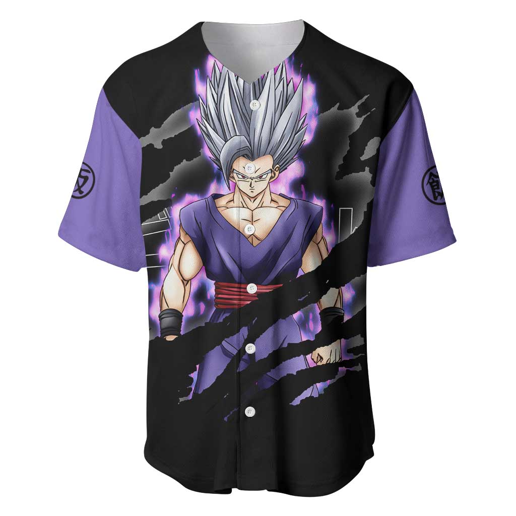 Son Gohan - Dragon Ball Baseball Jersey Anime Style