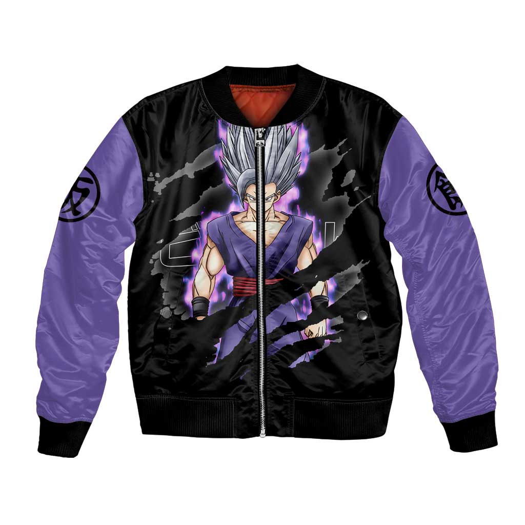 Son Gohan - Dragon Ball Bomber Jacket Anime Style