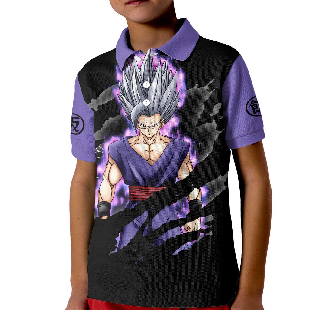 Son Gohan - Dragon Ball Kid Polo Shirt Anime Style