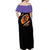 Son Gohan - Dragon Ball Off Shoulder Maxi Dress Anime Style