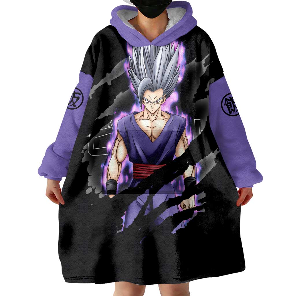 Son Gohan - Dragon Ball Wearable Blanket Hoodie Anime Style