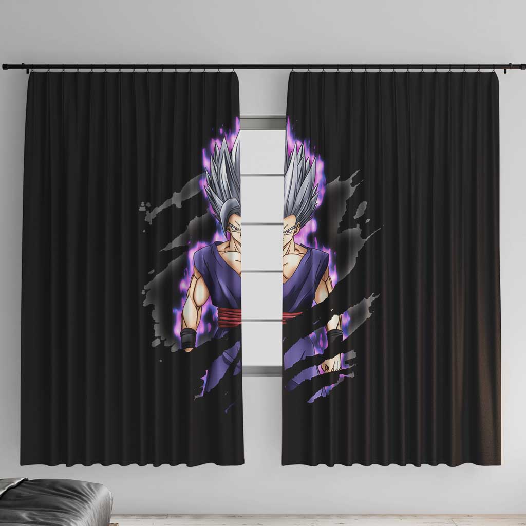 Son Gohan - Dragon Ball Window Curtain Anime Style