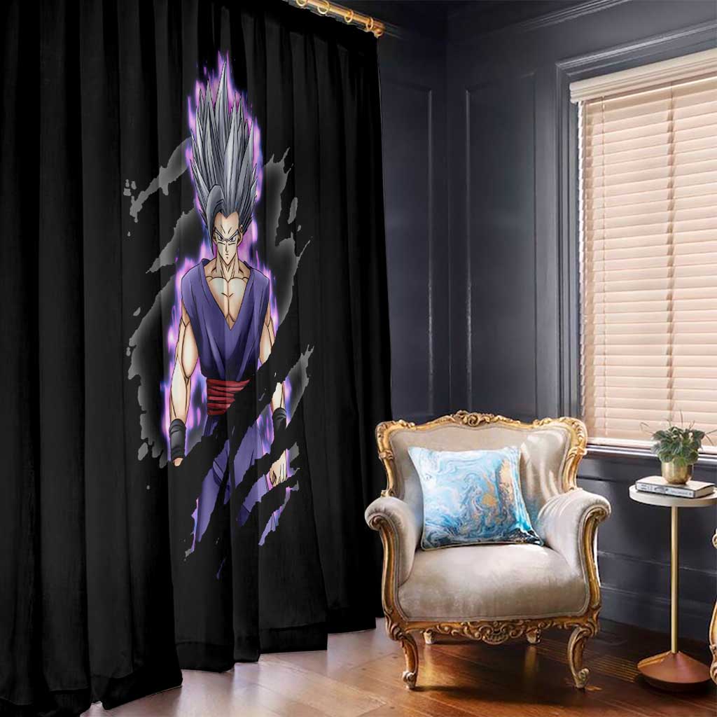 Son Gohan - Dragon Ball Window Curtain Anime Style