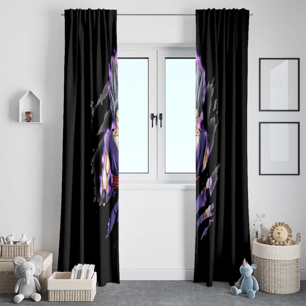 Son Gohan - Dragon Ball Window Curtain Anime Style