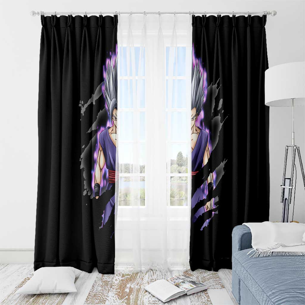 Son Gohan - Dragon Ball Window Curtain Anime Style