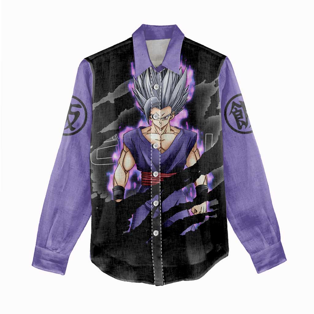 Son Gohan - Dragon Ball Women Casual Shirt Anime Style