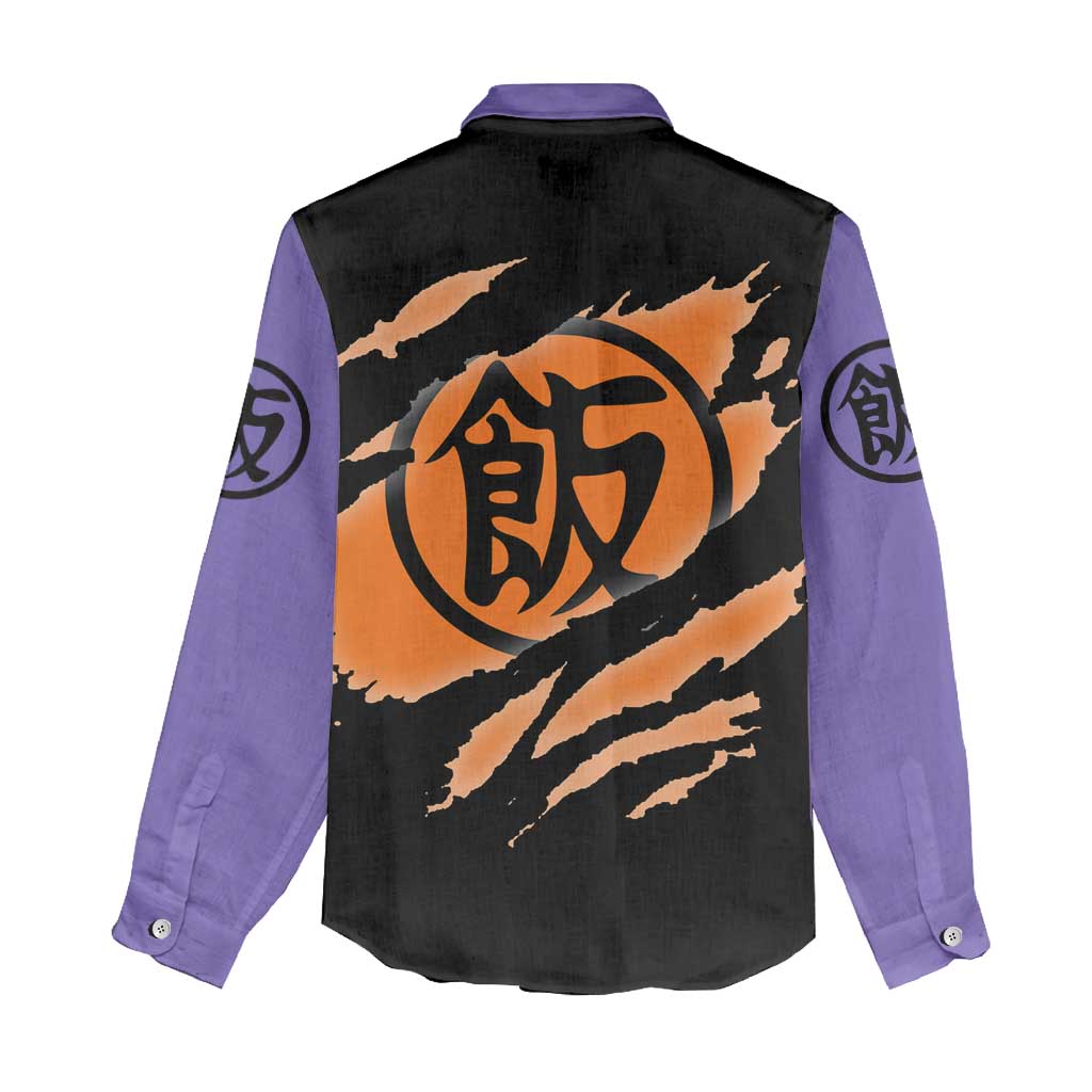 Son Gohan - Dragon Ball Women Casual Shirt Anime Style