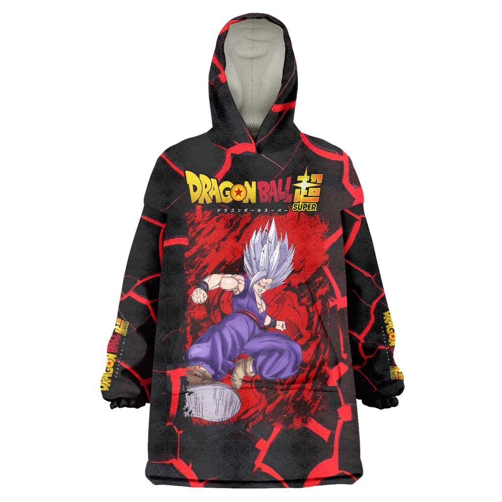 Gohan - Dragon Ball Wearable Blanket Hoodie Anime Style