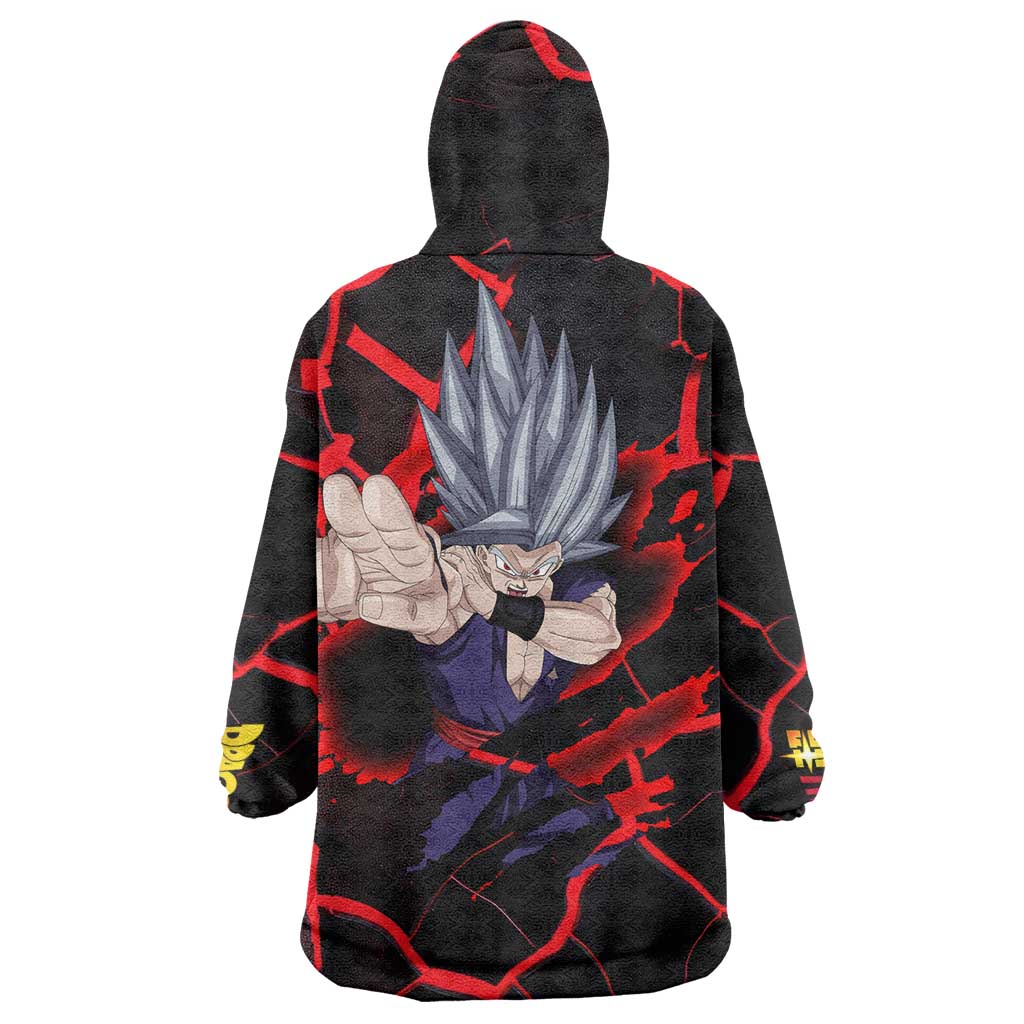 Gohan - Dragon Ball Wearable Blanket Hoodie Anime Style