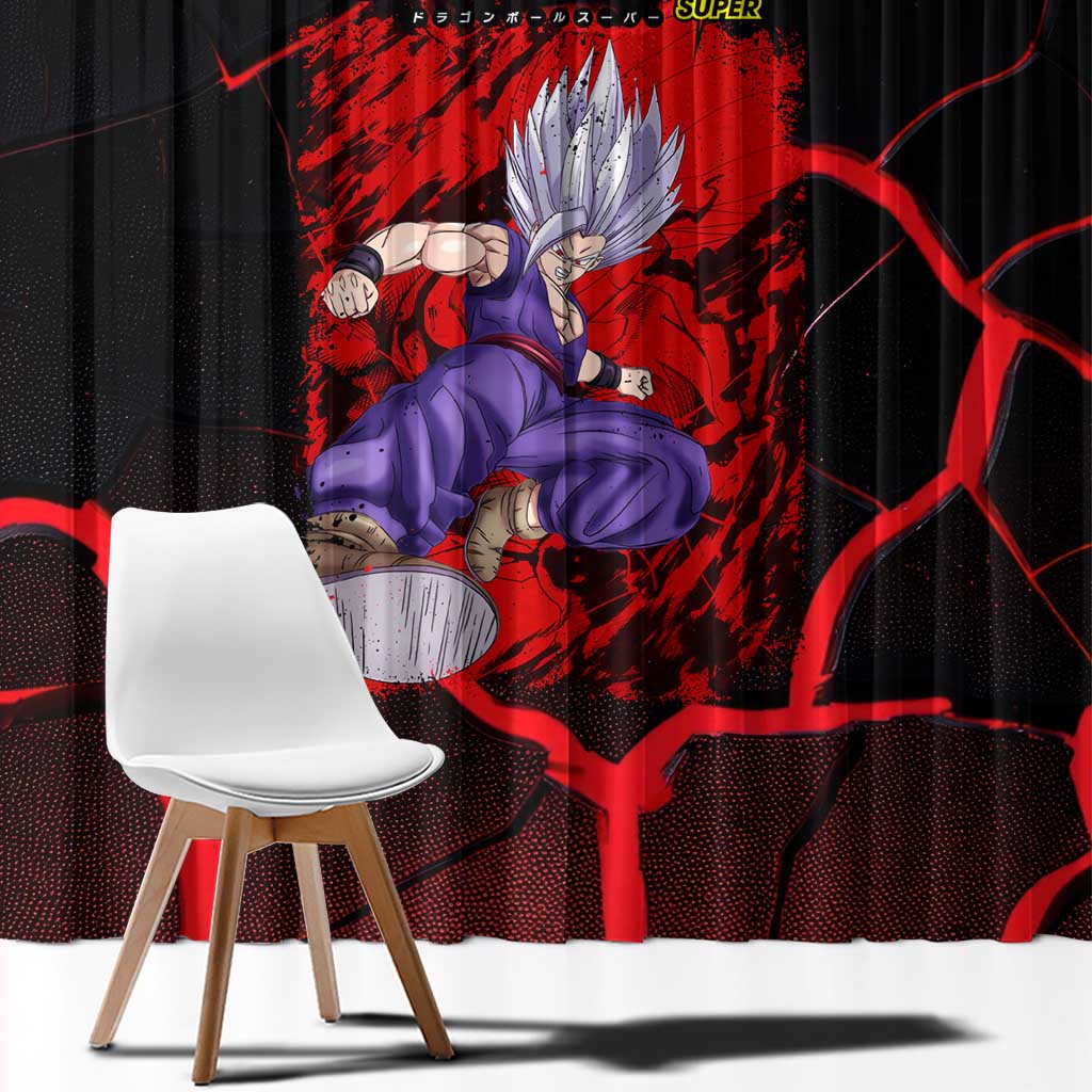 Gohan - Dragon Ball Window Curtain Anime Style