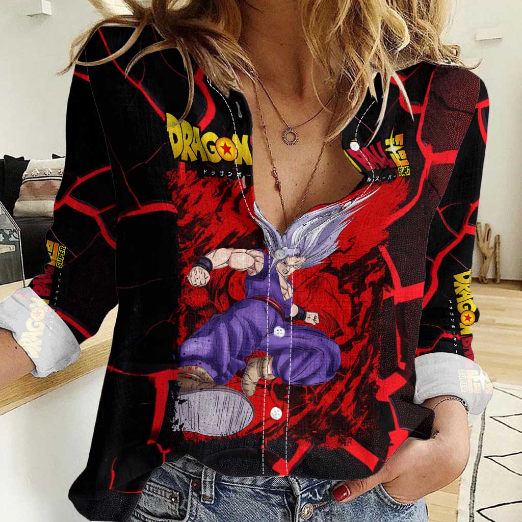 Gohan - Dragon Ball Women Casual Shirt Anime Style