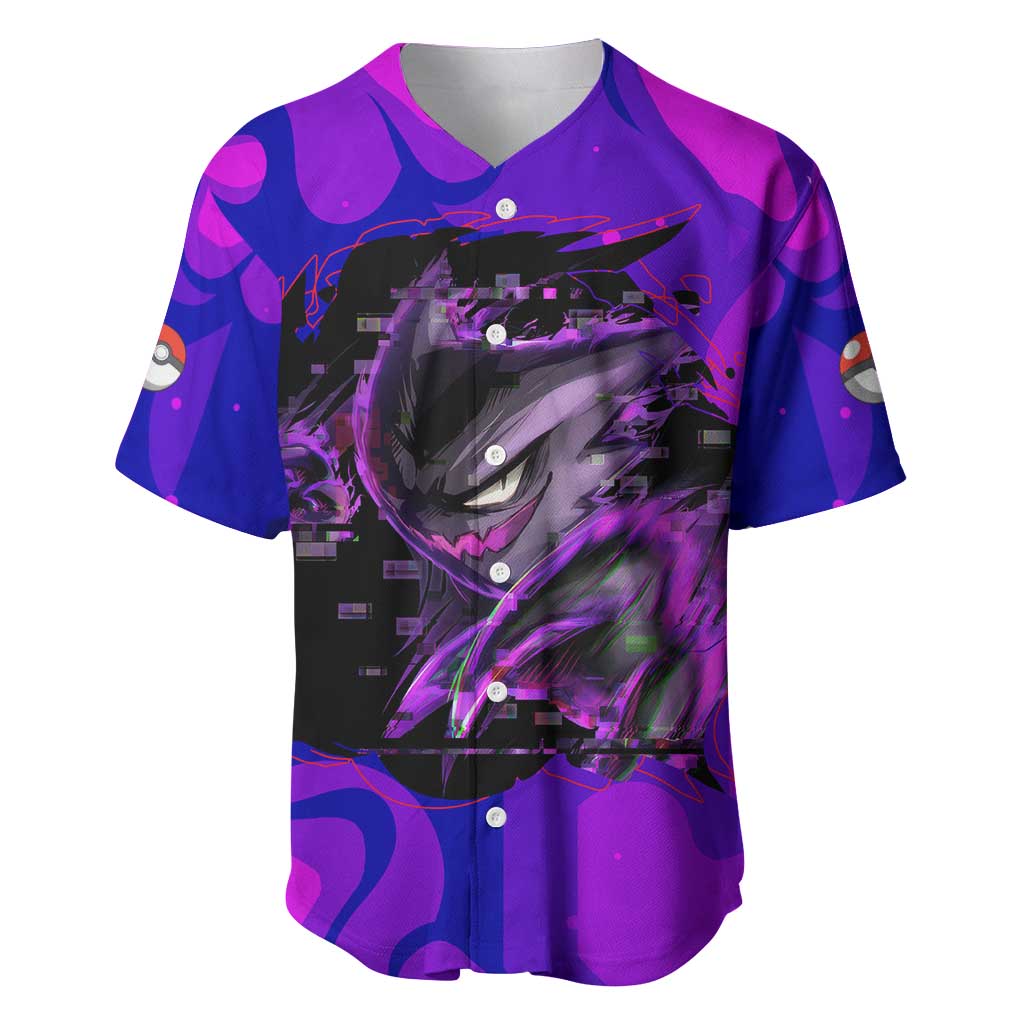 Gengar - Poke Baseball Jersey Anime Style