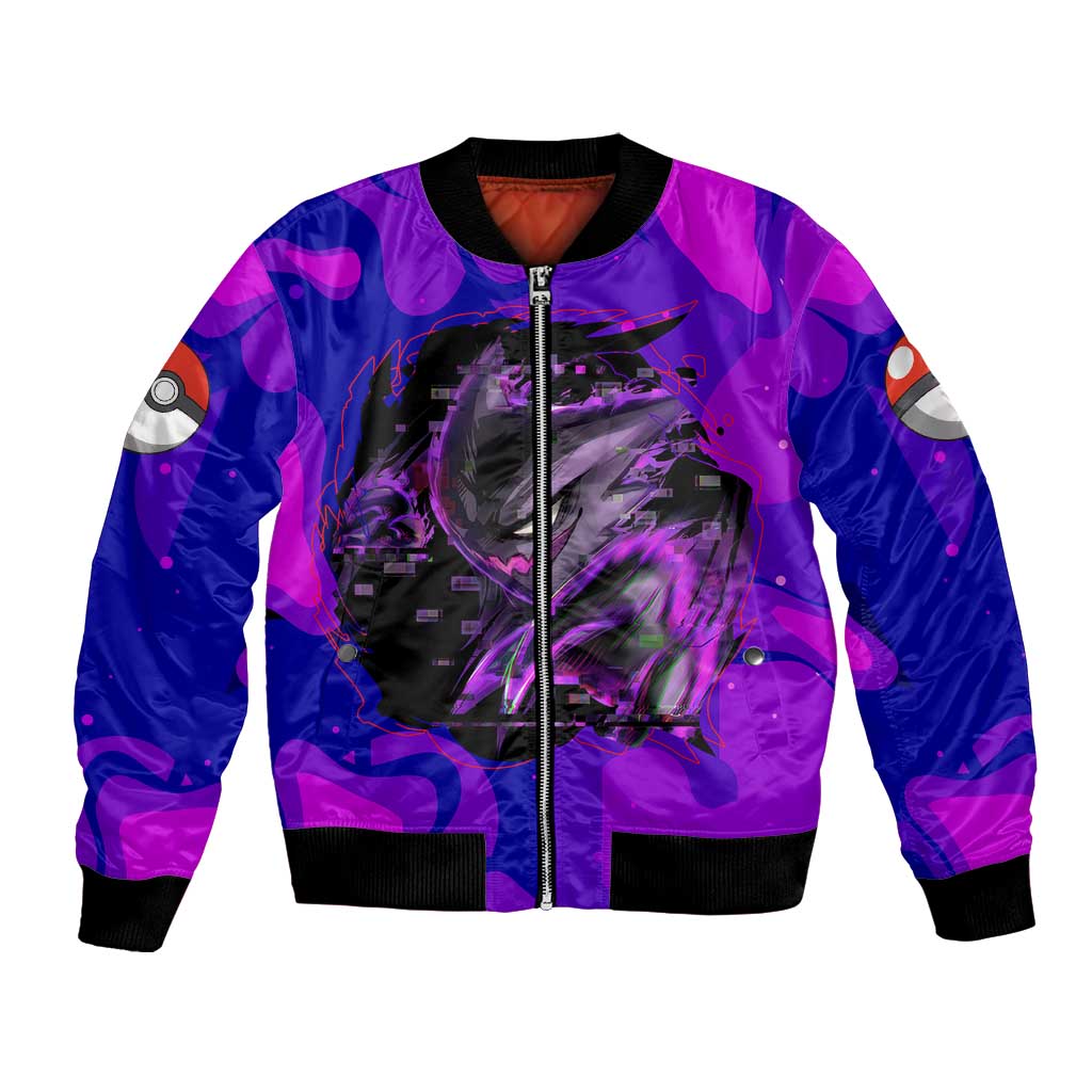 Gengar - Poke Bomber Jacket Anime Style