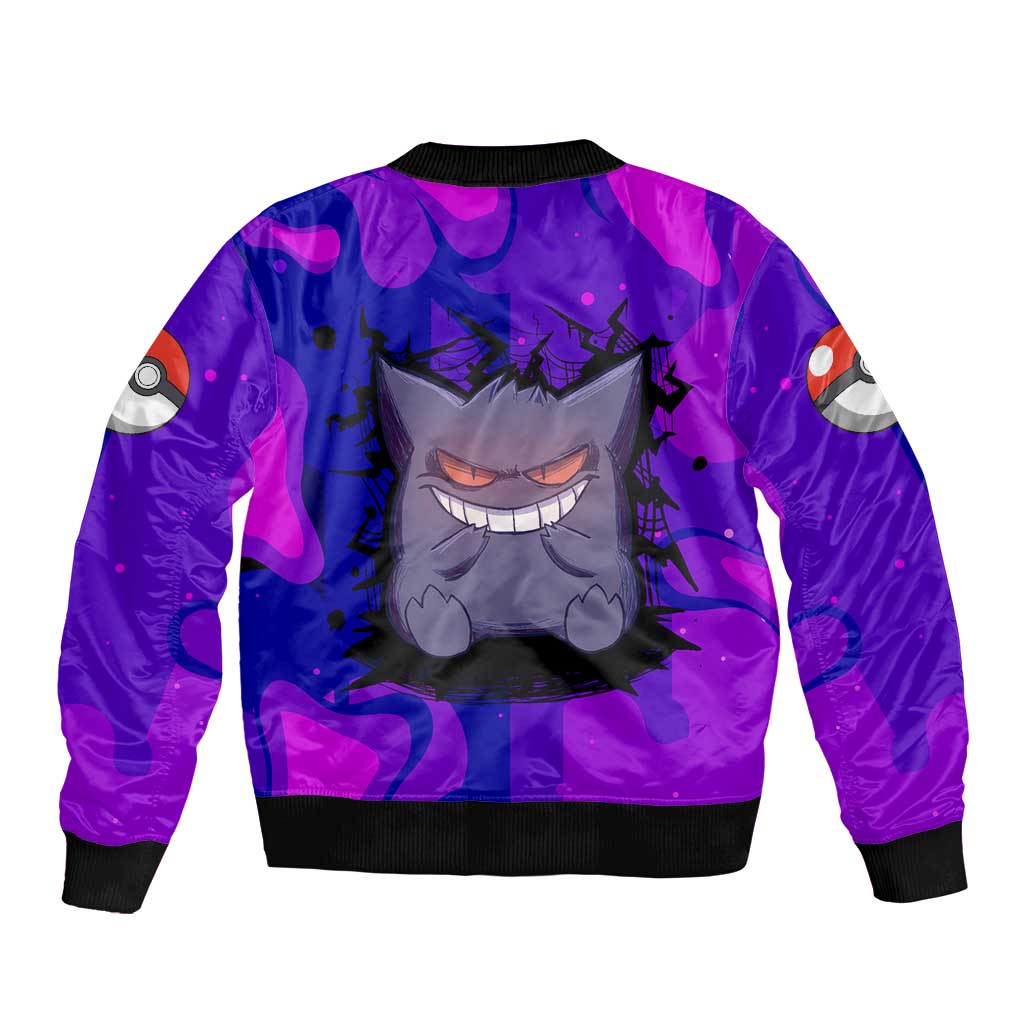 Gengar - Poke Bomber Jacket Anime Style