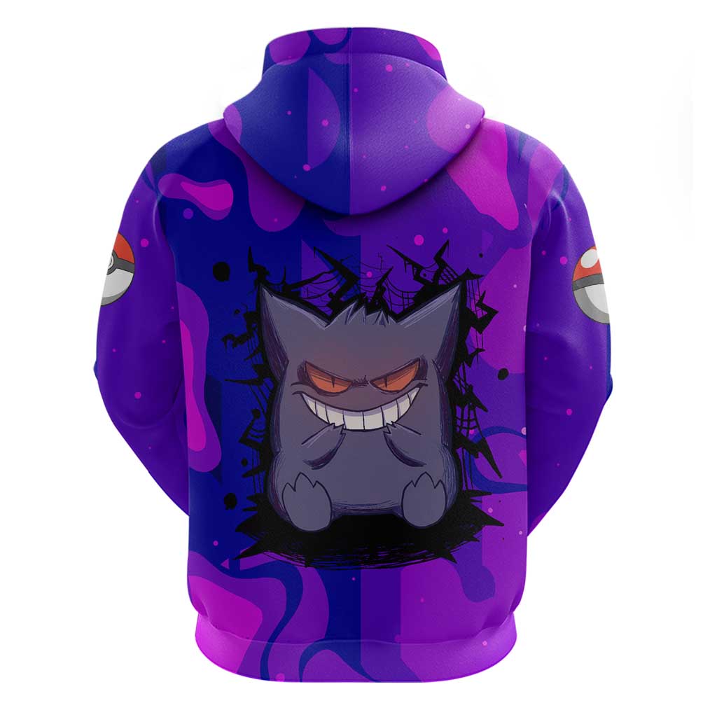 Gengar - Poke Hoodie Anime Style
