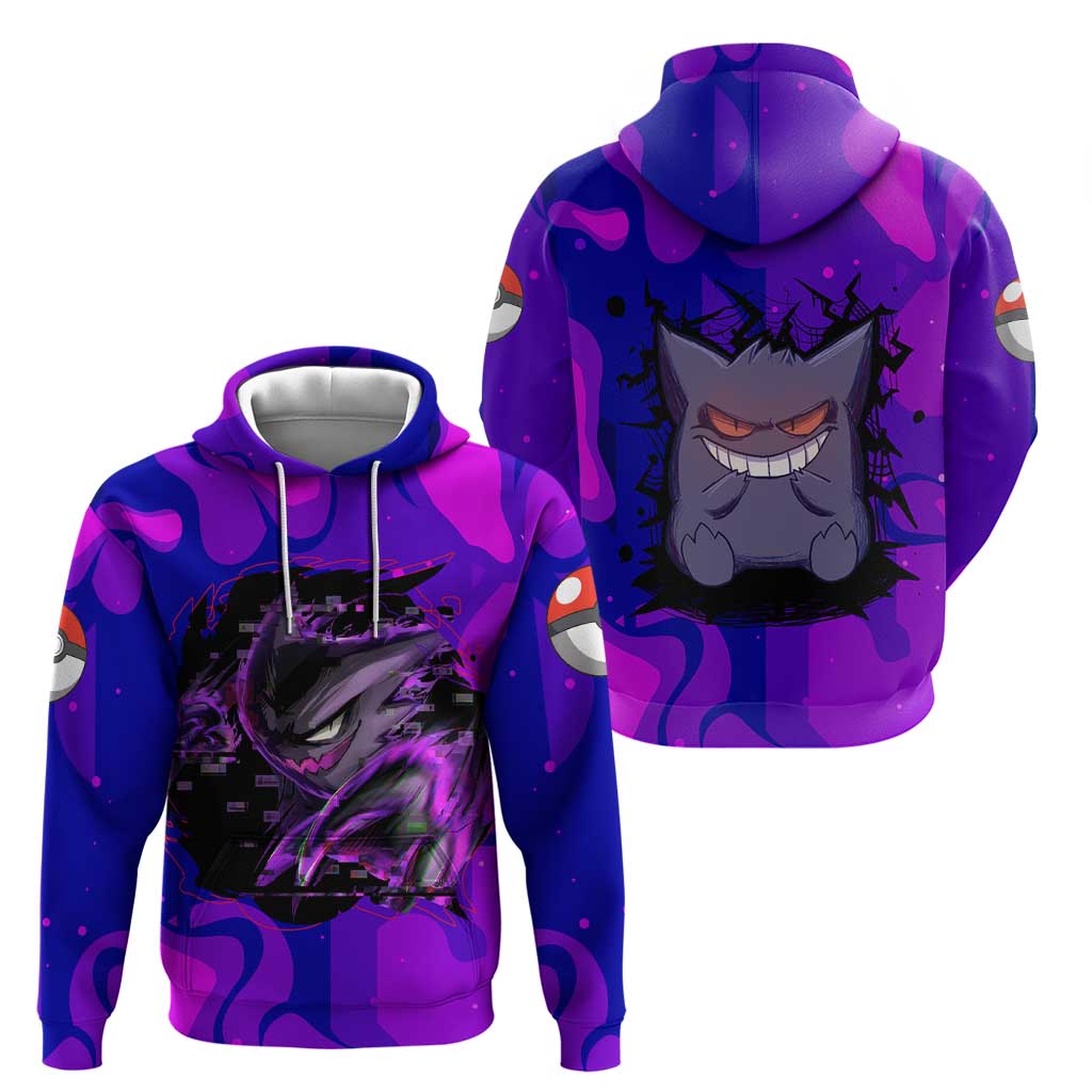 Gengar - Poke Hoodie Anime Style