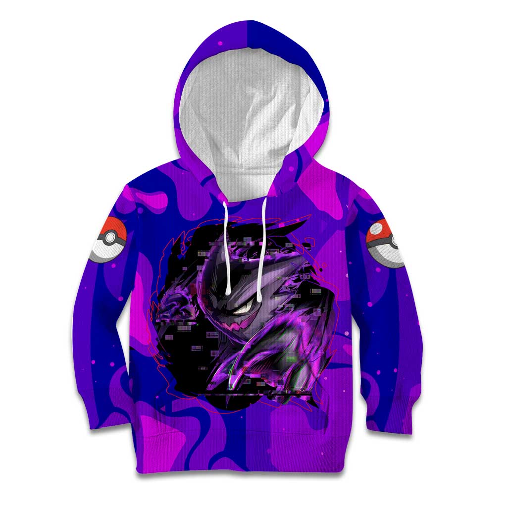 Gengar - Poke Kid Hoodie Anime Style