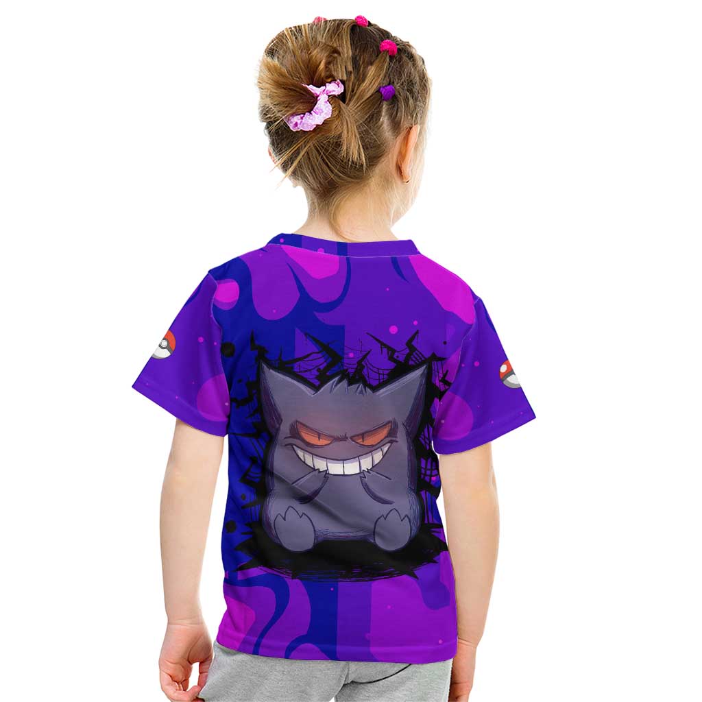 Gengar - Poke Kid T Shirt Anime Style