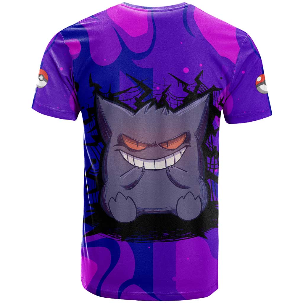 Gengar - Poke T Shirt Anime Style