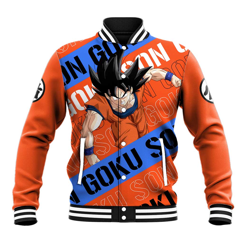 Kakarot Son Goku - Dragon Ball Z Baseball Jacket Anime Style