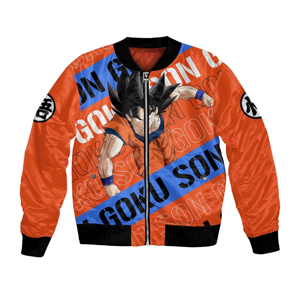 Kakarot Son Goku - Dragon Ball Z Bomber Jacket Anime Style
