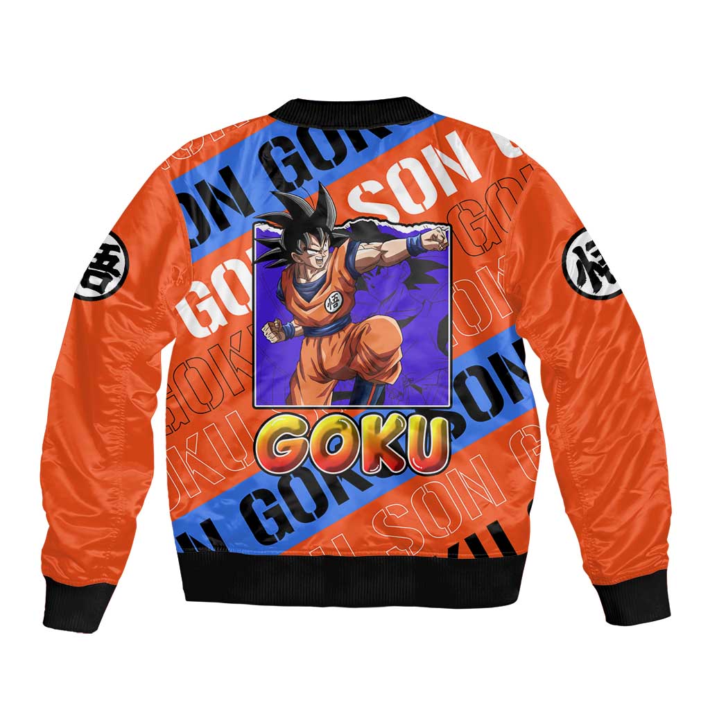 Kakarot Son Goku - Dragon Ball Z Bomber Jacket Anime Style