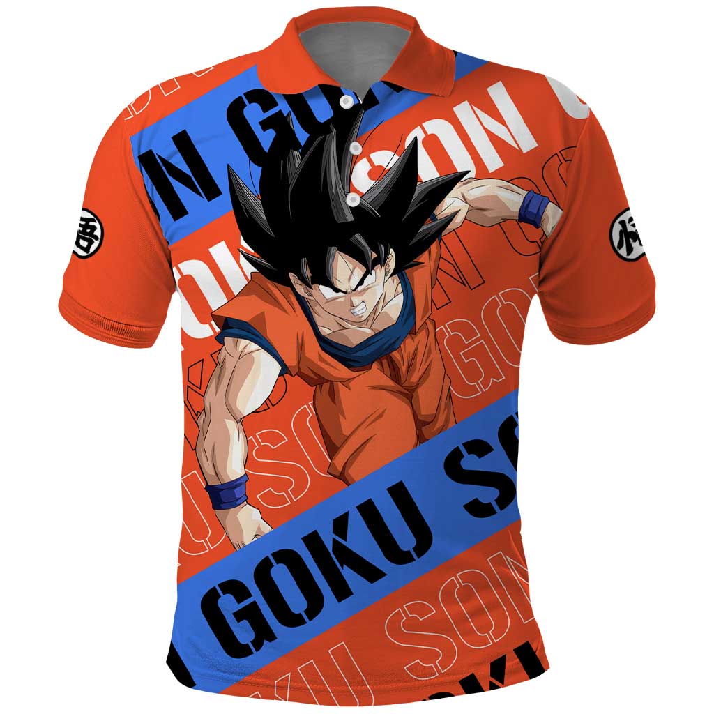 Kakarot Son Goku - Dragon Ball Z Polo Shirt Anime Style