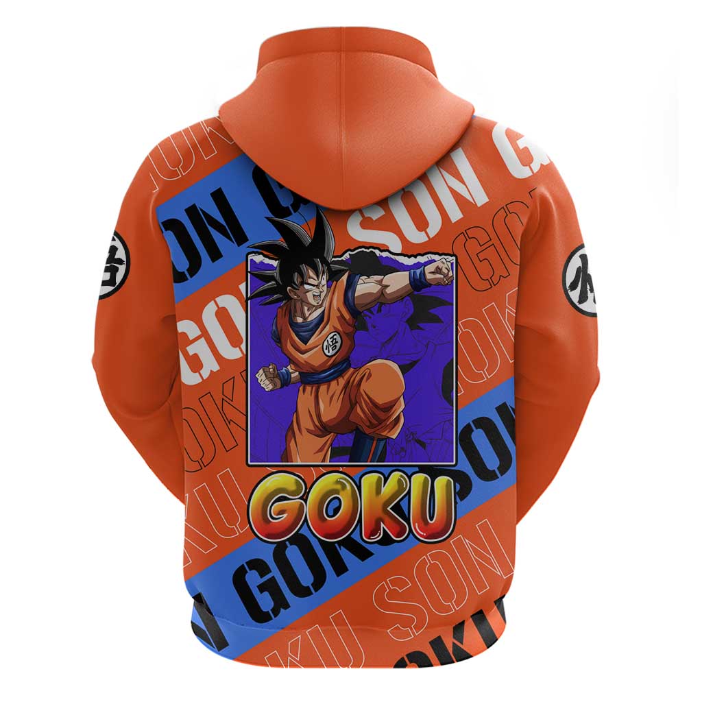 Kakarot Son Goku - Dragon Ball Z Zip Hoodie Anime Style