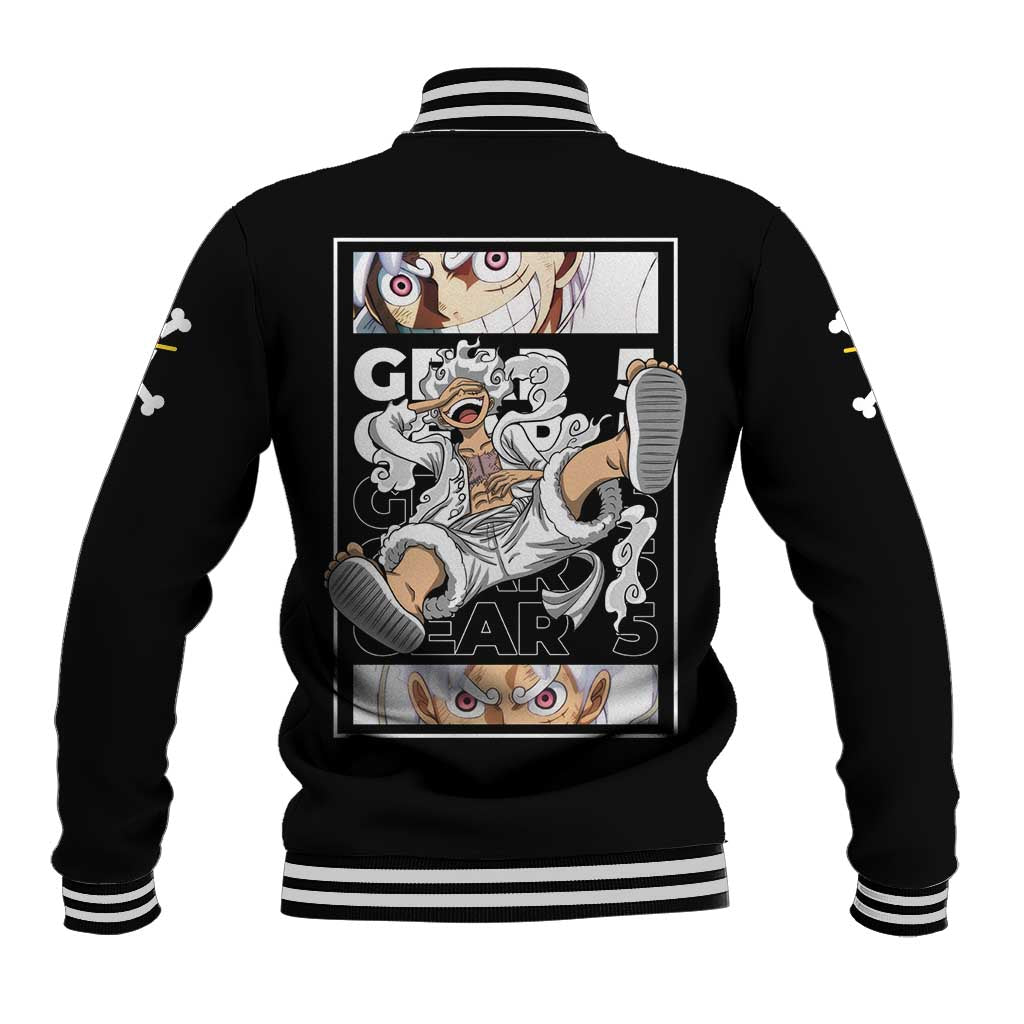 Nika Gear 5th Luffy - One Piece Baseball Jacket Anime Style
