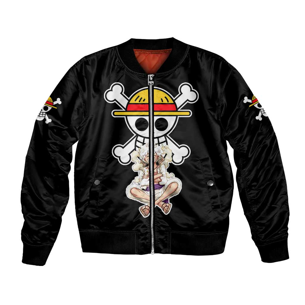Nika Gear 5th Luffy - One Piece Bomber Jacket Anime Style
