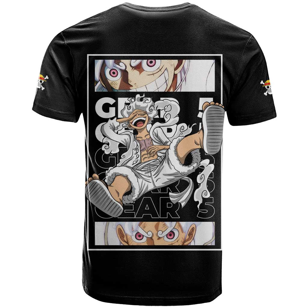 Nika Gear 5th Luffy - One Piece T Shirt Anime Style