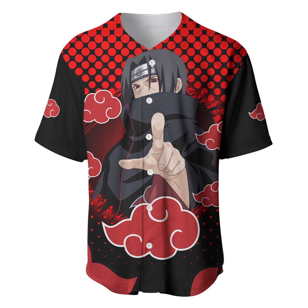 Akatsuki Itachi - Natuto Baseball Jersey Anime Style