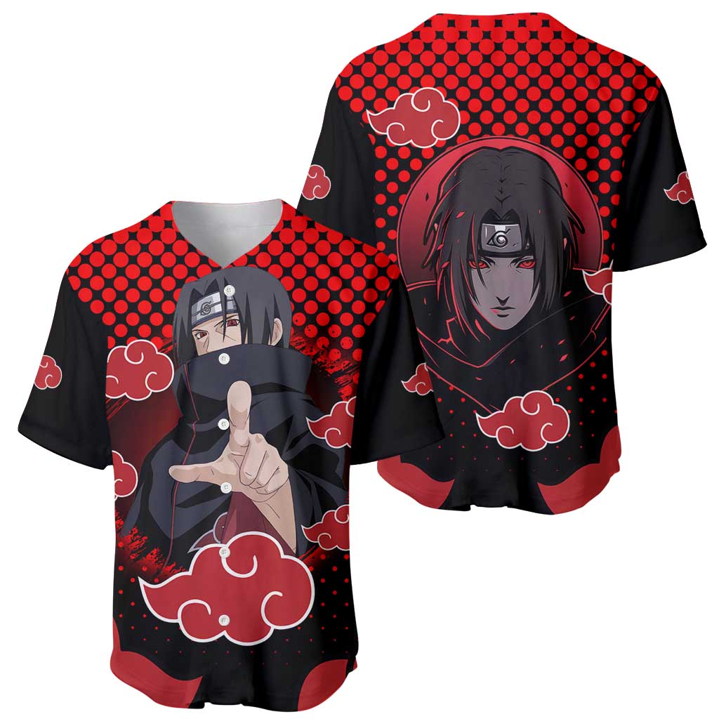 Akatsuki Itachi - Natuto Baseball Jersey Anime Style